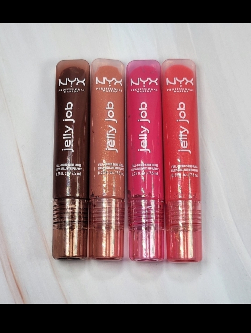 NYX 6 Piece Jelly Job Lip Gloss Bundle NEW!